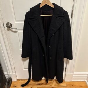 Vintage llama / mohair coat in perfect condition size small